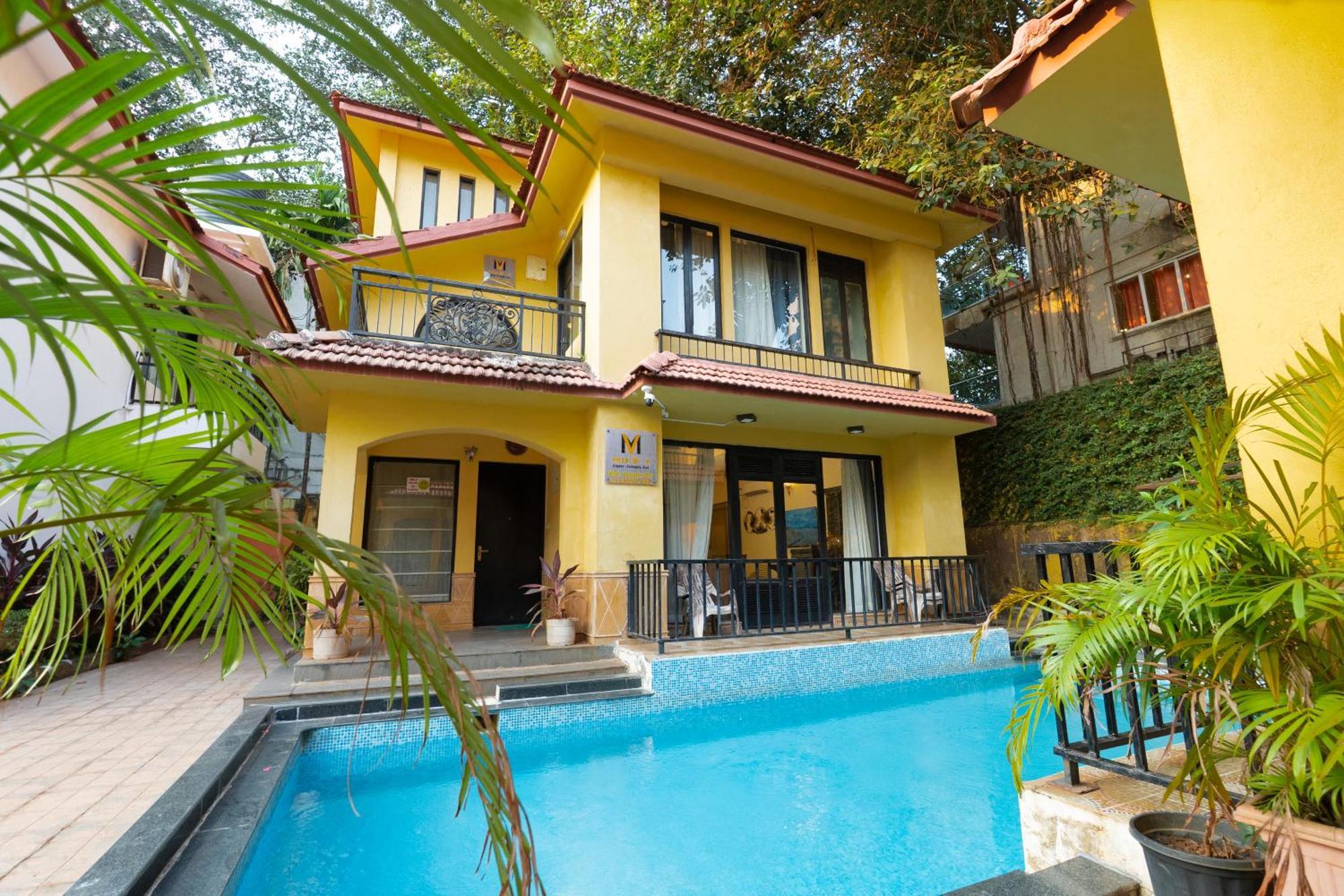 Villa M - Lagoon 4 Calangute 3Bhk Pool Facing, Breakfast Included Old Goa Εξωτερικό φωτογραφία