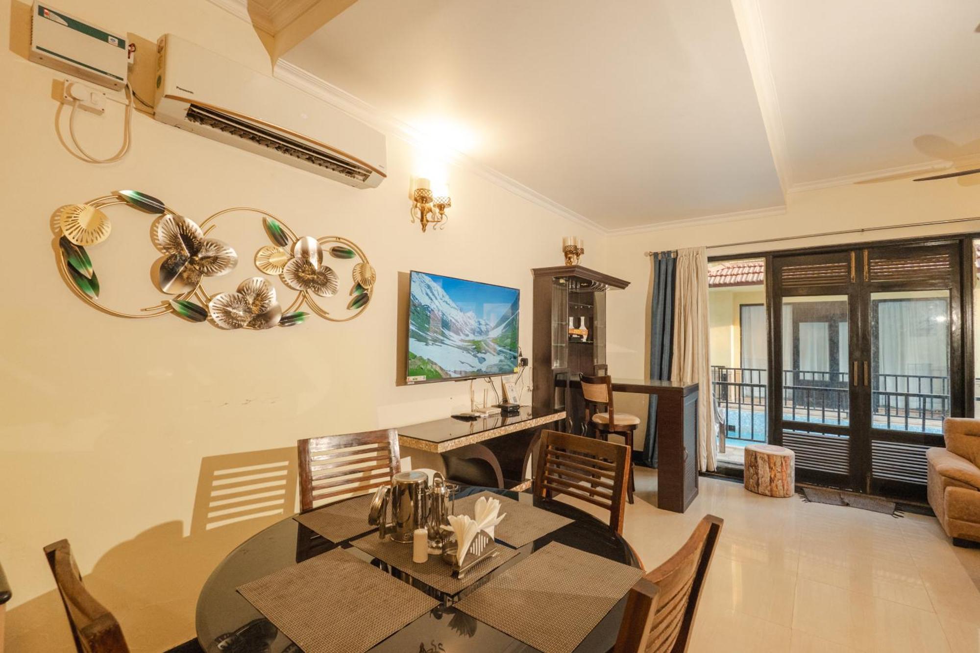 Villa M - Lagoon 4 Calangute 3Bhk Pool Facing, Breakfast Included Old Goa Εξωτερικό φωτογραφία