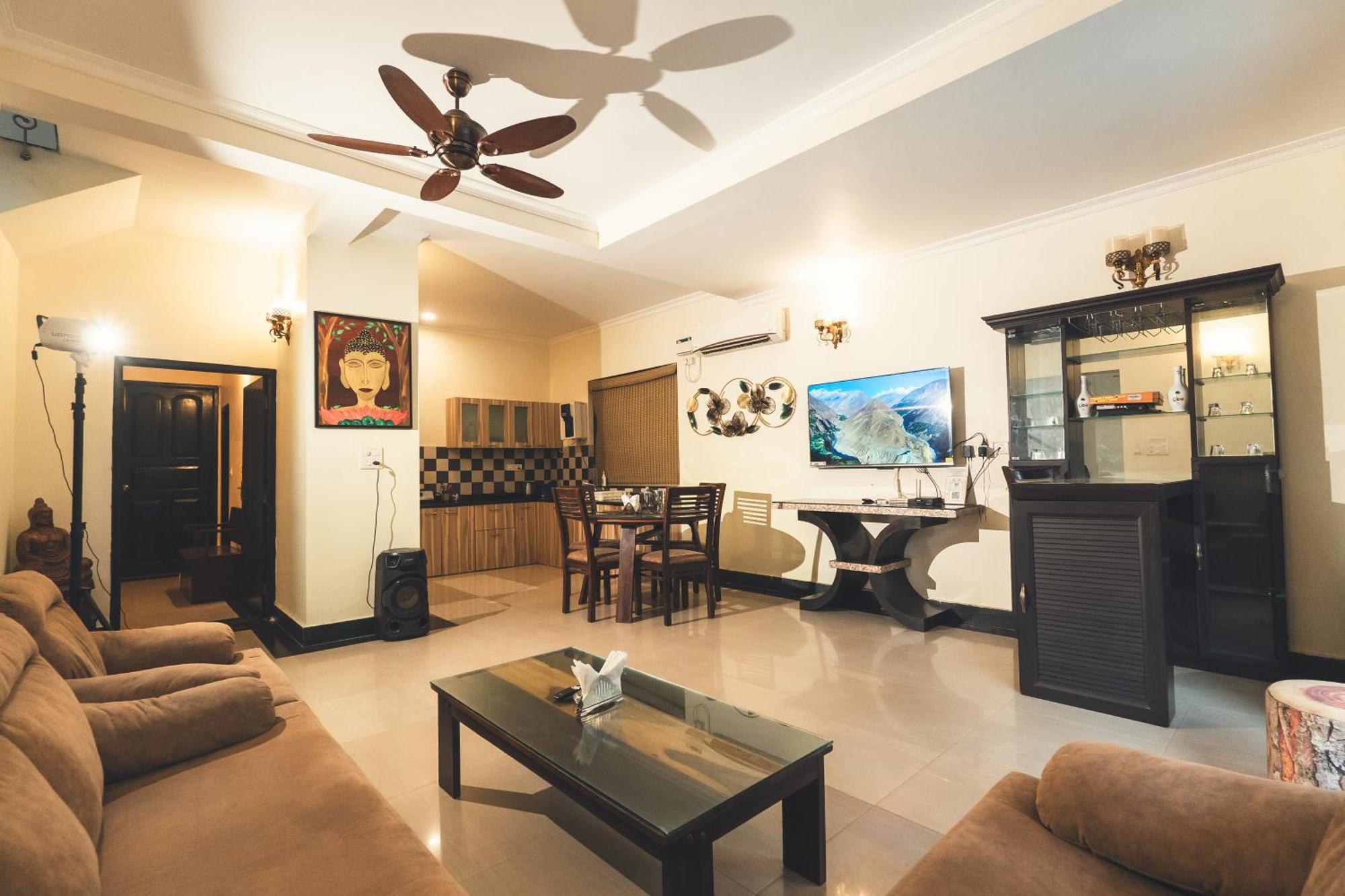 Villa M - Lagoon 4 Calangute 3Bhk Pool Facing, Breakfast Included Old Goa Εξωτερικό φωτογραφία